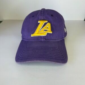 Los Angeles Lakers New Era 9TWENTY NBA‎ Purple & Gold Hat Cap Adjustable